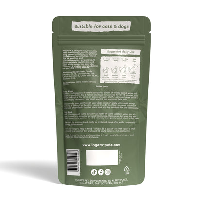 Logan's Nettle Powder – Nature's Antihistamine for Dogs & Cats